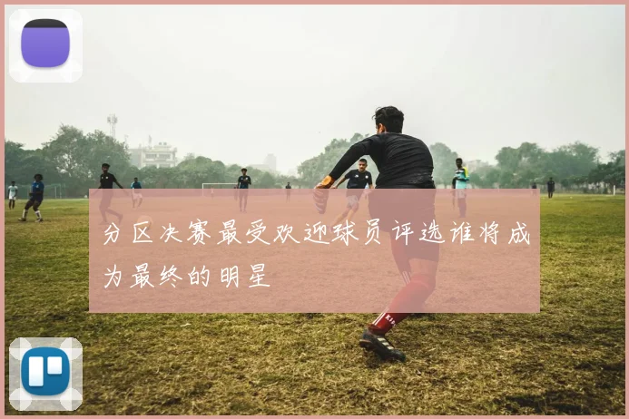 分区决赛最受欢迎球员评选谁将成为最终的明星